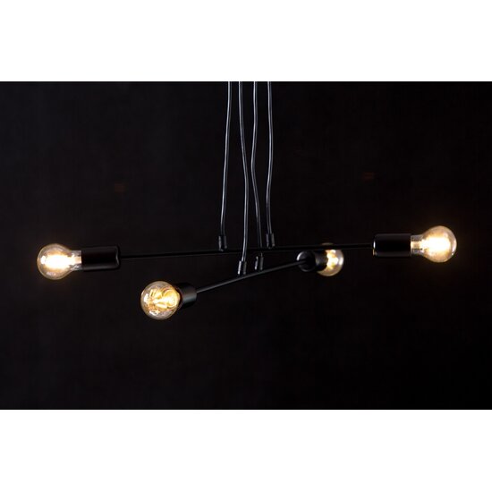 Emibig Emibig MULTIPO 4 Black Pendant Lamp - Minimalist Design for Any Space