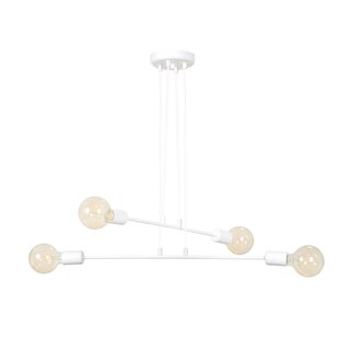Emibig MULTIPO 4 Lampe Suspendue Blanche