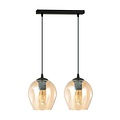 Emibig Emibig ISTAR 2 Hanglamp - Modern design met amber glazen kap