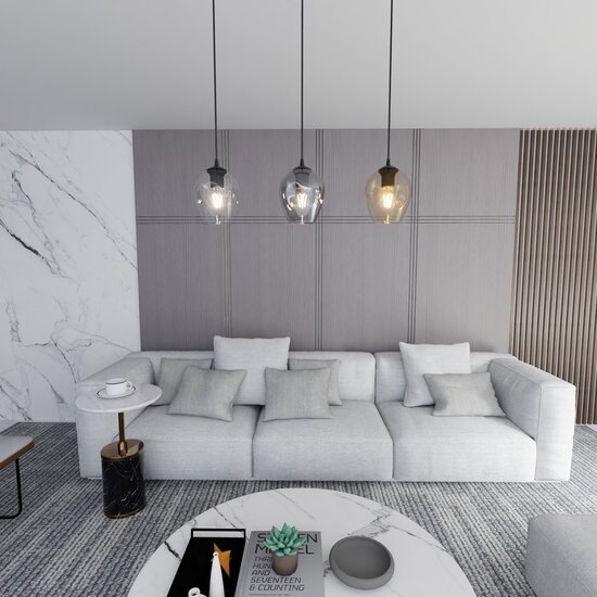 Emibig Emibig ISTAR 3 BL MIX - Lámpara colgante moderna para espacios elegantes