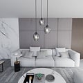 Emibig Emibig ISTAR 3 BL PREMIUM GRAFIT - Lámpara colgante moderna para una iluminación elegante