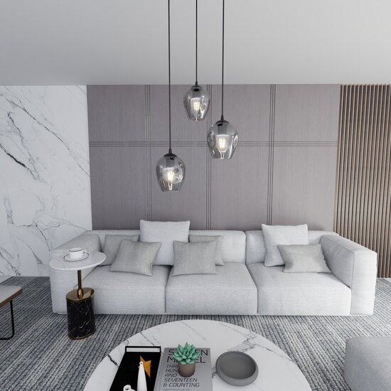 Emibig Emibig ISTAR 3 BL PREMIUM GRAFIT - Moderne hanglamp voor elke ruimte