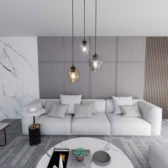 Emibig Emibig ISTAR 3 BL PREMIUM MIX - Moderne Pendelleuchte für stilvolle Räume