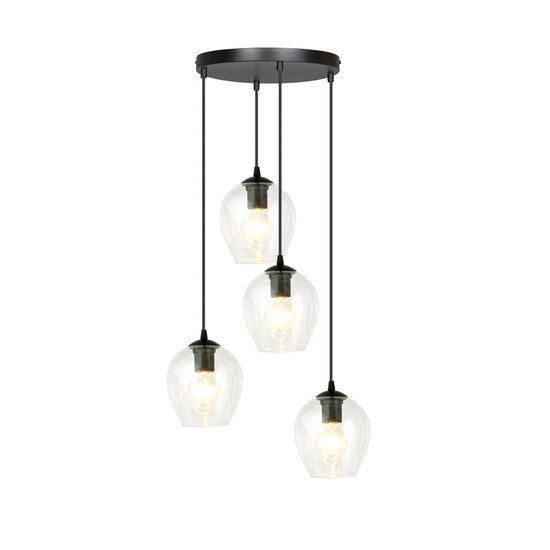 Emibig Emibig ISTAR 4 BL PREMIUM TRANSPARENT - Modern Pendant Lamp with High-Quality Materials