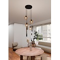 Emibig Emibig ISTAR 4 BL PREMIUM MIODOWY - Modern Pendant Lamp with Amber Color