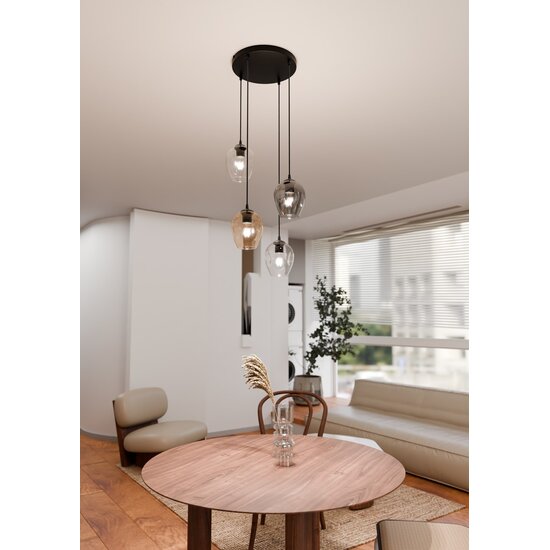 Emibig Emibig ISTAR 4 BL PREMIUM MIX - Moderne Pendelleuchte für stilvolle Räume