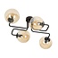 Emibig Emibig BRENDI 4 Deckenlampe - Modernes Design mit Amber-Schirm