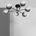 Emibig Emibig Brendi 6B Ceiling Lamp - Modern style in graphite color