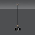 Emibig Emibig TUNISO 1 Zwart - Scandinavische Hanglamp voor een Stijlvolle Interieur
