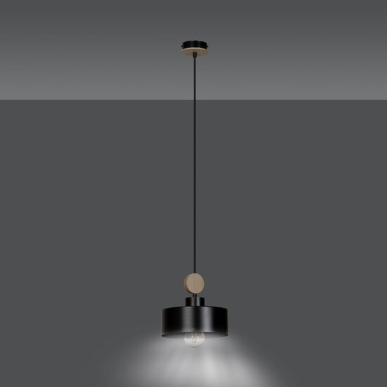 Emibig Emibig TUNISO 1 Zwart - Scandinavische Hanglamp voor een Stijlvolle Interieur