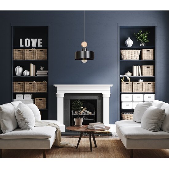 Emibig Emibig TUNISO 1 Black - Scandinavian Pendant Lamp for a Stylish Interior