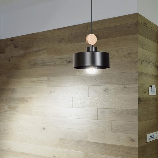 Emibig Emibig TUNISO 1 Black - Scandinavian Pendant Lamp for a Stylish Interior