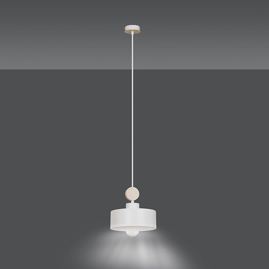 Emibig Emibig TUNISO 1 Witte Hanglamp - Scandinavisch Design voor Elke Ruimte