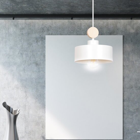Emibig Emibig TUNISO 1 White Pendant Lamp - Scandinavian Design for Any Space