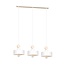 Emibig Emibig TUNISO 3 Lampe Suspendue Blanche - Design Scandinave pour Tous les Espaces