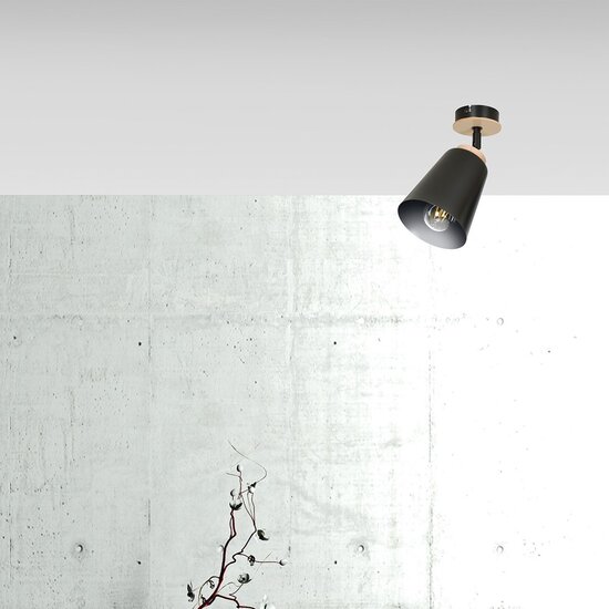 Emibig Emibig ATLAS 1 BLACK - Stilvolle Deckenlampe im skandinavischen Design