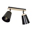 Emibig Emibig ATLAS 2 BLACK - Scandinavian ceiling lamp made of powder-coated steel
