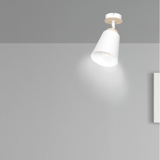 Emibig Emibig ATLAS 1 White Ceiling Lamp - Scandinavian Design for Any Space