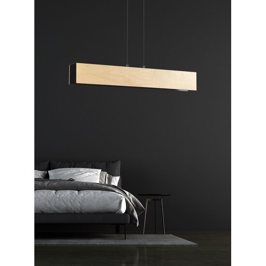 Emibig Emibig CARLO 3 BLACK - Scandinavische hanglamp van poedercoated staal