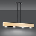 Emibig Emibig CARLO 4 Lampe Suspendue Noire - Design Scandinave pour Tous les Espaces