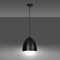 Emibig Emibig Lenox 1 Negro / Blanco - Lámpara colgante moderna para un ambiente elegante