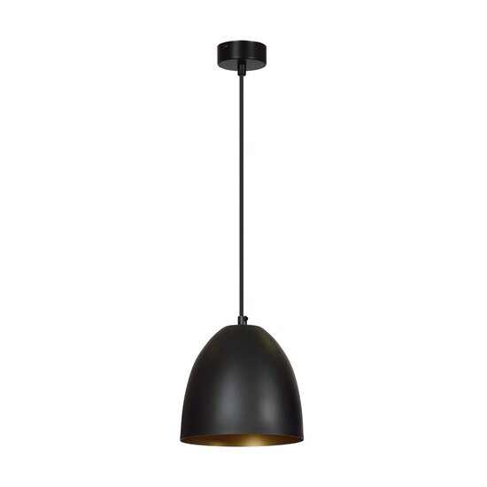 Emibig Emibig LENOX 1 Black / Gold - Modern Pendant Lamp for a Stylish Interior