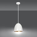 Emibig Emibig LENOX 1 Lámpara Colgante Blanca/Dorada - Diseño Moderno para Cada Espacio