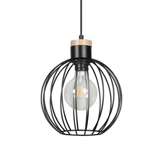 Emibig Emibig Barbado 1 Black Pendant Lamp - Stylish Japandi Lighting