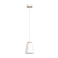 Emibig Emibig Bolero 1 Wit - Scandinavische Hanglamp voor een Strakke Look