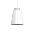 Emibig Emibig Bolero 1 Wit - Scandinavische Hanglamp voor een Strakke Look