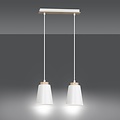 Emibig Emibig Bolero 2 Blanc - Lampe Suspendue Scandinave pour un Look Élégant