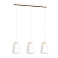Emibig Emibig Bolero 3 Wit - Scandinavische Hanglamp voor een Strakke Look