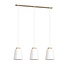 Emibig Emibig Bolero 3 Wit - Scandinavische Hanglamp voor een Strakke Look