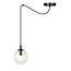Emibig Emibig GIGI 1 BL Transparent - Lampe Suspendue Moderne pour une Ambiance Élégante