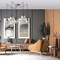 Emibig Emibig GIGI 5 BL GRAFIT - Moderne hanglamp met stijl