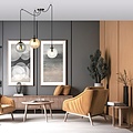 Emibig Emibig GIGI 3 BL MIX Hanglamp - Modern design met een stijlvolle uitstraling