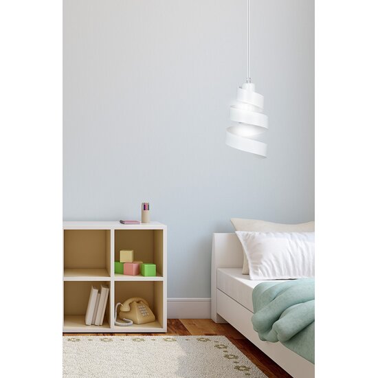 Emibig Emibig SAGA 1 WHITE - Moderne hanglamp voor elke ruimte