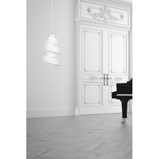 Emibig Emibig SAGA 1 WHITE - Lampe suspendue moderne pour tout espace