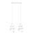 Emibig Emibig SAGA 2 Witte Hanglamp