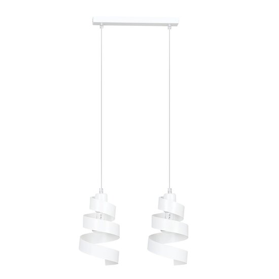 Emibig Emibig SAGA 2 WHITE - Lámpara colgante moderna para un ambiente elegante