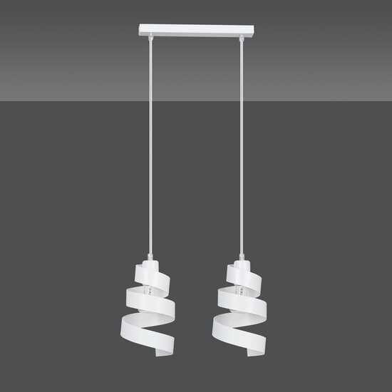 Emibig Emibig SAGA 2 WHITE - Moderne Pendelleuchte für stilvolles Ambiente