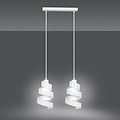Emibig Emibig SAGA 2 Witte Hanglamp - Modern Design voor Elke Ruimte