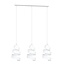 Emibig Emibig SAGA 3 Witte Hanglamp - Modern Design voor Elke Ruimte