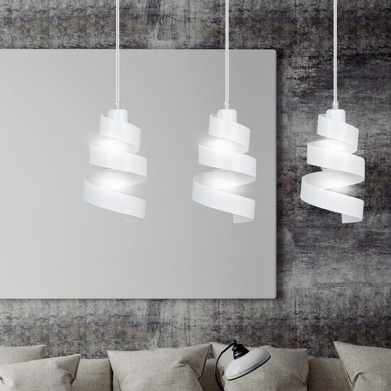 Emibig Emibig SAGA 3 White Pendant Lamp - Modern Design for Any Space