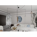 Emibig Emibig GIGI 5 BL MIX - Moderne hanglamp met stijlvol design