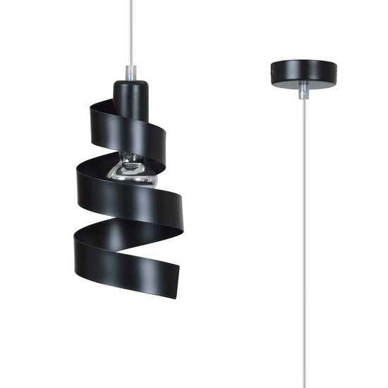 Emibig Emibig SAGA 1 Lampe Suspendue Noire - Design Moderne pour Tous les Espaces