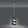 Emibig Emibig SAGA 1 Lampe Suspendue Noire - Design Moderne pour Tous les Espaces