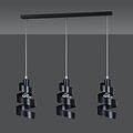 Emibig Emibig SAGA 3 Noir - Lampe suspendue moderne pour tous les espaces
