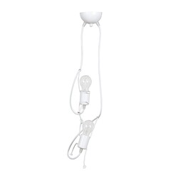 Emibig BOBI 2 Lampe Suspendue Blanche