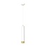 Emibig Emibig KIBO 1 WH/GOLD - Moderne hanglamp met stijlvol design